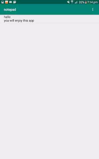 Play Notepad App as an online game Notepad App with UptoPlay