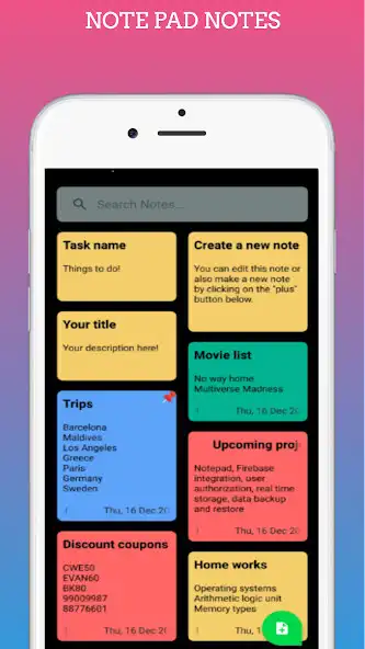 Play Notepad Notes - Notebook, Memo  and enjoy Notepad Notes - Notebook, Memo with UptoPlay