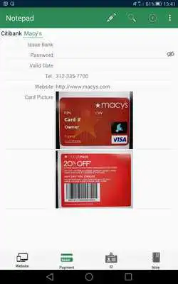 Play Notepad, password manager