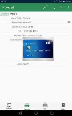 Play Notepad, password manager