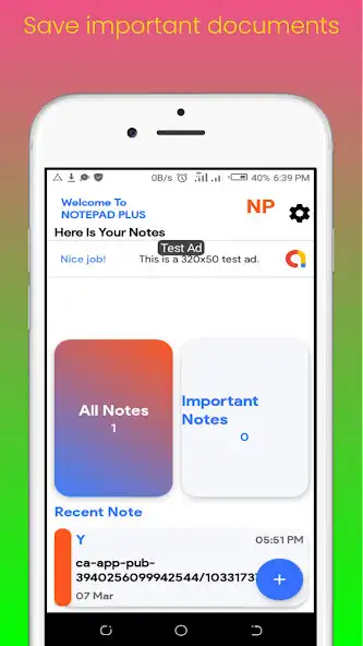 Play NotePad Pro Plus : Mini Jotter  and enjoy NotePad Pro Plus : Mini Jotter with UptoPlay