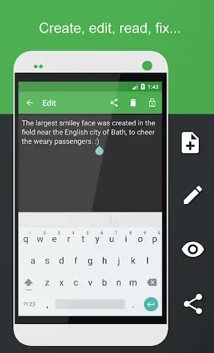 Play Notepad Swift Notes! as an online game Notepad Swift Notes! with UptoPlay