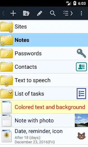Play Notepad with folders - MyTreeNotes  and enjoy Notepad with folders - MyTreeNotes with UptoPlay