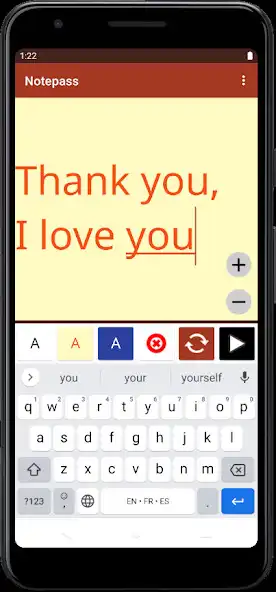 Play Notepass: silent conversation as an online game Notepass: silent conversation with UptoPlay