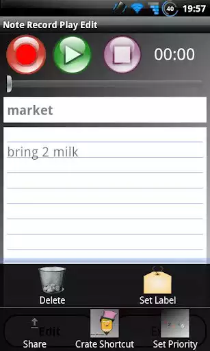 Play Note Recorder