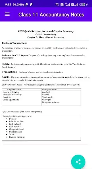 Play Notes for Class 11 Accountancy as an online game Notes for Class 11 Accountancy with UptoPlay
