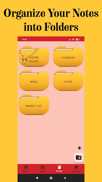 Play notes in folders  and enjoy notes in folders with UptoPlay