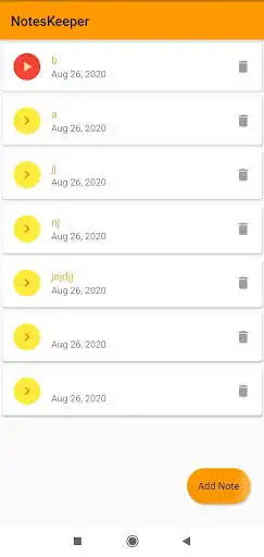 Play Notes Keeper as an online game Notes Keeper with UptoPlay