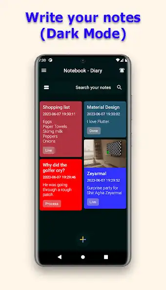 Play Notes, Notebook, Notepad,Diary as an online game Notes, Notebook, Notepad,Diary with UptoPlay
