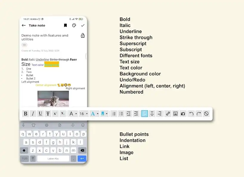 Play Notes - Notepad, Notebook as an online game Notes - Notepad, Notebook with UptoPlay