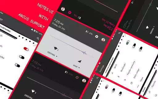 Play Notes Ui CM12.1/CM13 Theme  and enjoy Notes Ui CM12.1/CM13 Theme with UptoPlay