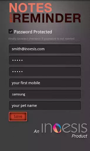 Play Notes With Reminder as an online game Notes With Reminder with UptoPlay