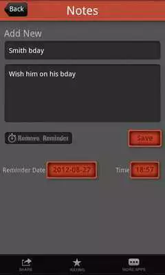Play Notes With Reminder Play Notes With Reminder