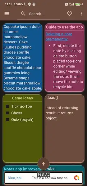 Play Note Taking as an online game Note Taking with UptoPlay