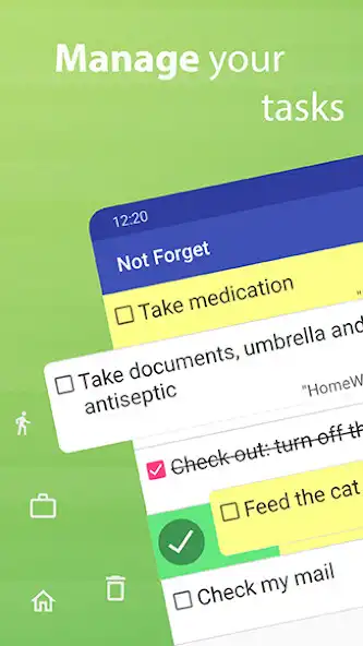 Play Not Forget: Task list, WIFI, Reminder, ToDo list  and enjoy Not Forget: Task list, WIFI, Reminder, ToDo list with UptoPlay