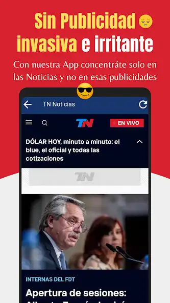 Play Noticias Argentina Hoy as an online game Noticias Argentina Hoy with UptoPlay