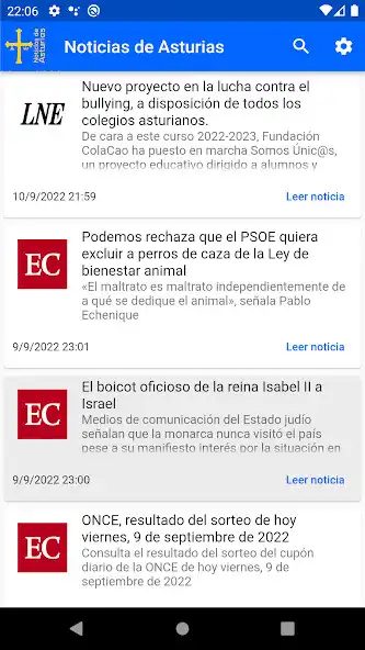 Play Noticias de Asturias as an online game Noticias de Asturias with UptoPlay