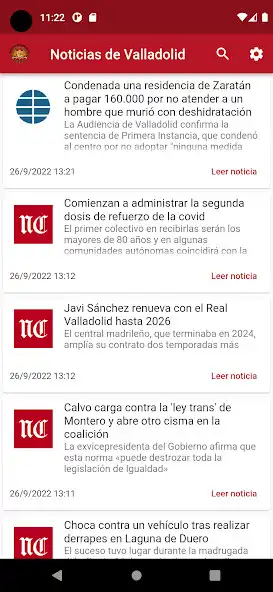 Play Noticias de Valladolid as an online game Noticias de Valladolid with UptoPlay