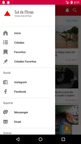 Play Noticias Sul de Minas as an online game Noticias Sul de Minas with UptoPlay