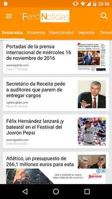 Play Noticias y tiempo FeedNoticias Play Noticias y tiempo FeedNoticias