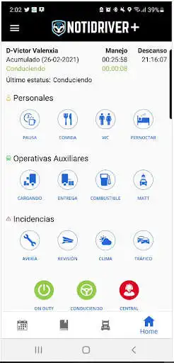 Play Notidriver+ as an online game Notidriver+ with UptoPlay