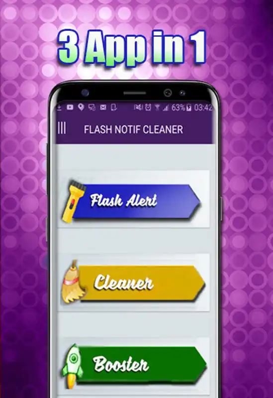 Play Notification Alert FLASH COLOR With Boost  Clean