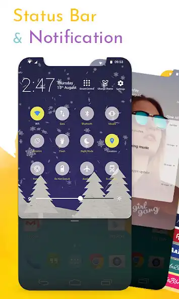 Play Notification Bar Customization -Status Bar Changer  and enjoy Notification Bar Customization -Status Bar Changer with UptoPlay