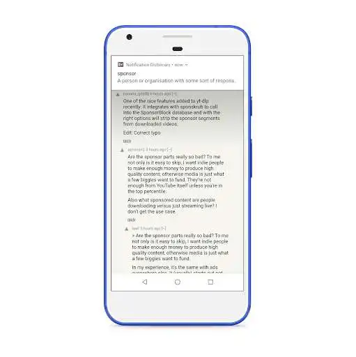 Play Notification Dictionary as an online game Notification Dictionary with UptoPlay