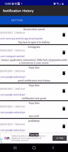 Play Notification History  and enjoy Notification History with UptoPlay