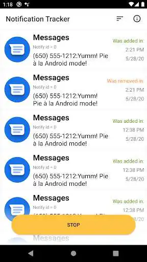 Play NotificationTracker as an online game NotificationTracker with UptoPlay