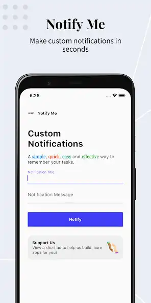 Play NotifyMe - Notifications Alert  and enjoy NotifyMe - Notifications Alert with UptoPlay