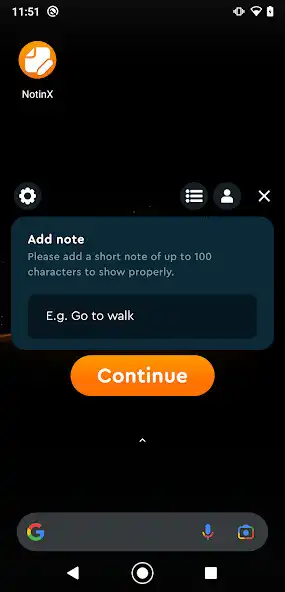 Play NotinX - notes in notification  and enjoy NotinX - notes in notification with UptoPlay