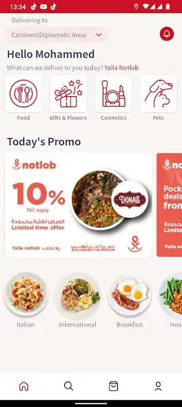 Play Notlob Food Delivery  and enjoy Notlob Food Delivery with UptoPlay