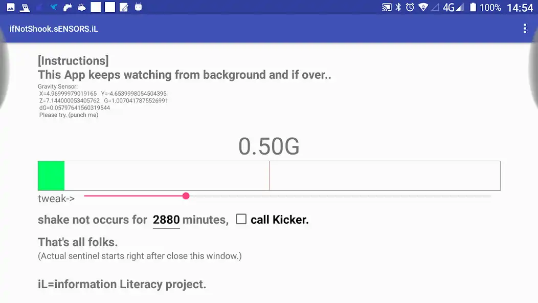 Play Not shaking sensor  and enjoy Not shaking sensor with UptoPlay
