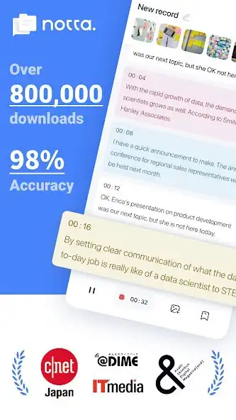 Play Notta Transcribe Audio to Text  and enjoy Notta Transcribe Audio to Text with UptoPlay