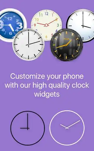 Play Nougat Clock for Android