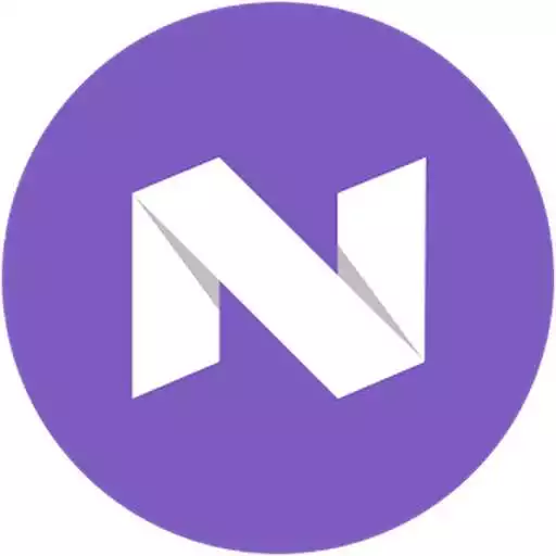 Free play online Nougat Launcher  APK