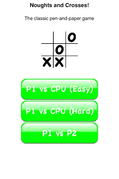 Play Noughts And Crosses  and enjoy Noughts And Crosses with UptoPlay