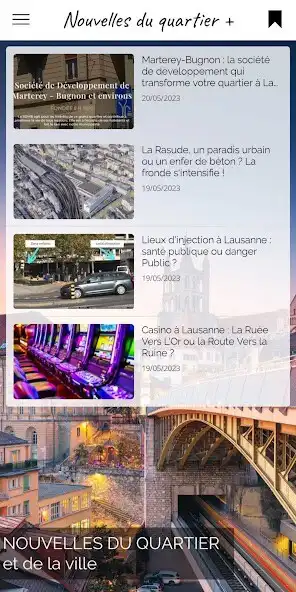 Play Nouvelles du coin Lausanne  and enjoy Nouvelles du coin Lausanne with UptoPlay