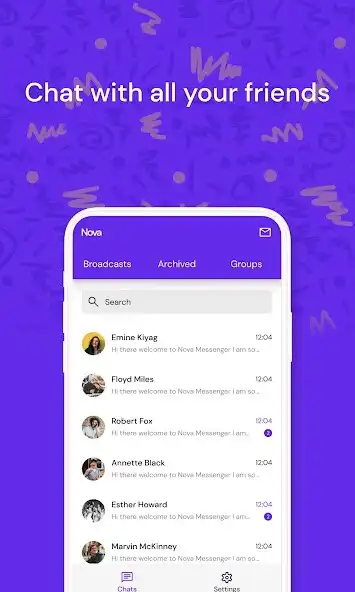 Play Nova Chat Messenger as an online game Nova Chat Messenger with UptoPlay