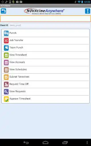 Play NOVAtime Mobile Web Services  and enjoy NOVAtime Mobile Web Services with UptoPlay