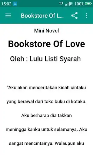Play Novel Bookstore Of Love as an online game Novel Bookstore Of Love with UptoPlay