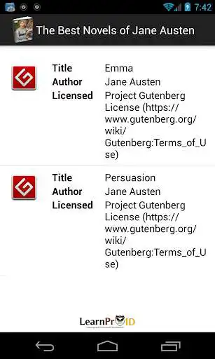 Play Novels of Jane Austen as an online game Novels of Jane Austen with UptoPlay