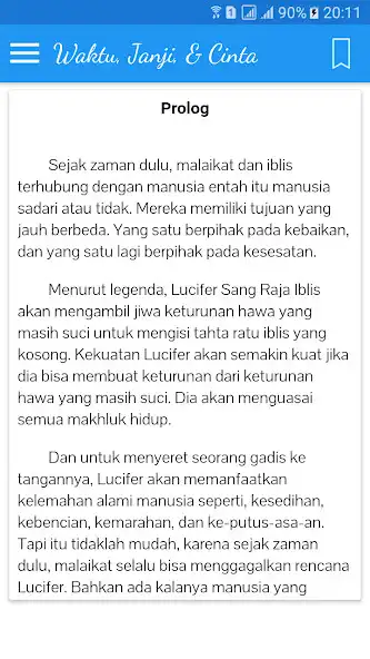 Play Novel Waktu, Janji,  Cinta as an online game Novel Waktu, Janji,  Cinta with UptoPlay
