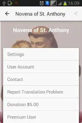 Play Novena of Saint Anthony