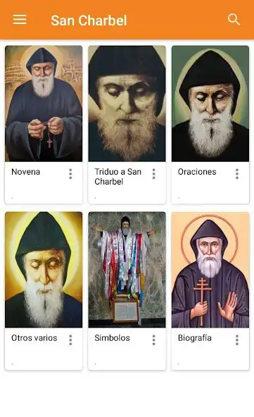 Play Novena y oraciones a San Charbel as an online game Novena y oraciones a San Charbel with UptoPlay