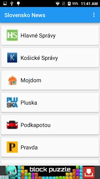 Play Novinky Slovensko as an online game Novinky Slovensko with UptoPlay