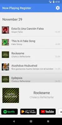 Play Now Playing Register
