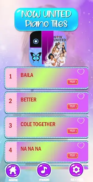 Play Now united piano game 2022 as an online game Now united piano game 2022 with UptoPlay