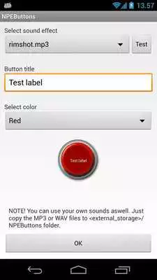 Play NPEButtons
